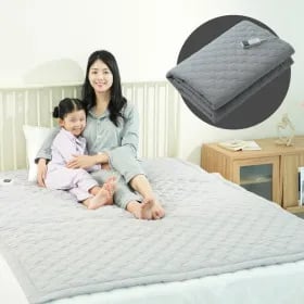 한일의료기 온열 찜질매트 싱글 연그레이 HI-2025S