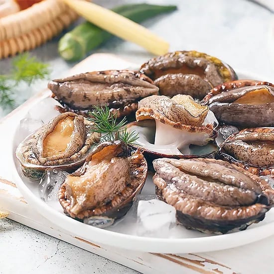 전복 1kg 8~9미
