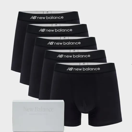 뉴발란스 블랙 코어 에어로쿨 드로즈 5PACK 남자 사각 팬티