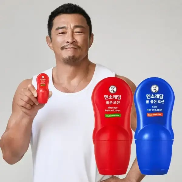 멘소래담 롤온 로션 핫 쿨 아크네스포하딥클렌징오일 2ml 2개