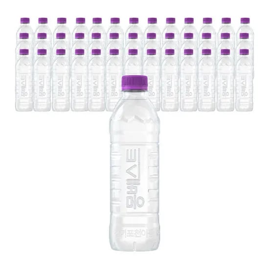 몽베스트 생수 무라벨 500ml, 20입, 2개 (총 40개) (13300원,무료배송)