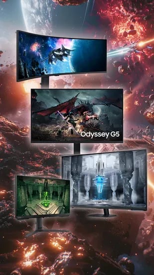 삼성 오디세이 G7 LS27FG700 27인치 게이밍 모니터 IPS 4K UHD 최대 360Hz 듀얼모드 1ms HDMI 2.1 가변주사율 56.9만