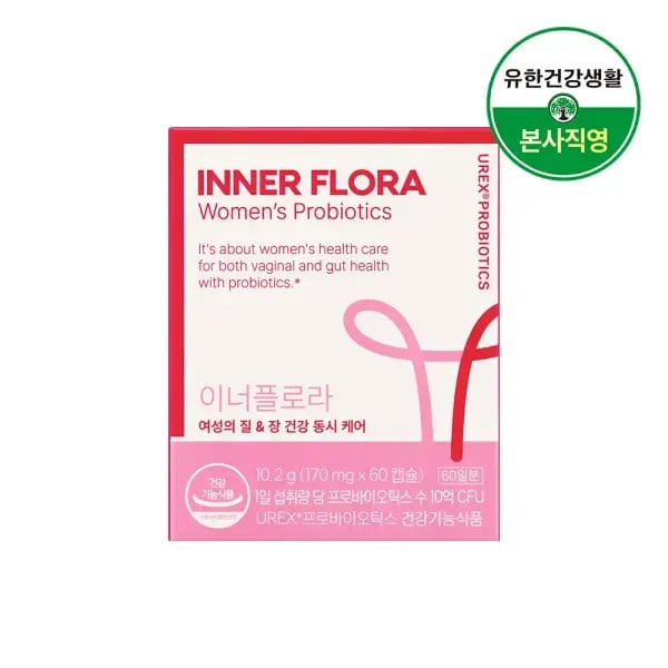 질 유산균 이너플로라 1박스 2개월분