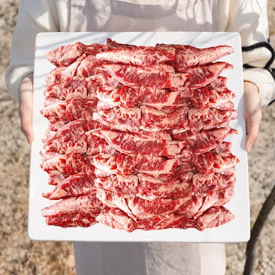육즙가득 쫄깃 호주 소갈비살 1kg