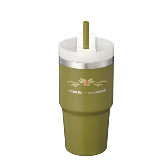 스텐리 X 스타벅스 SS 크리스마스 클래식 켄처 텀블러 591ml