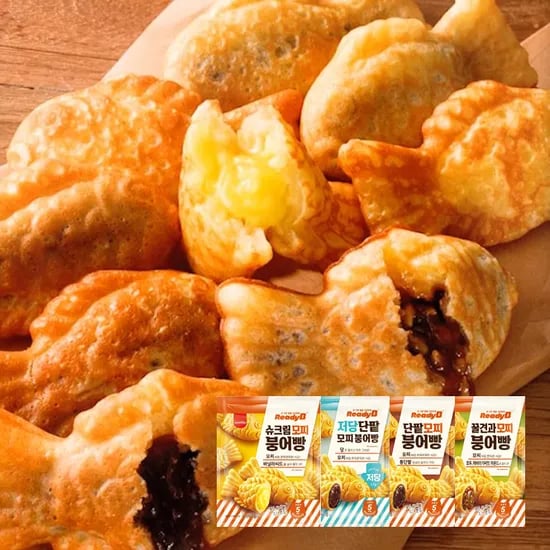 삼립 레디비 냉동 모찌붕어빵 560g 3봉
