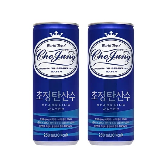 초정탄산수 250ml x 30캔 네이버멤버십 (8,720원) (무료)