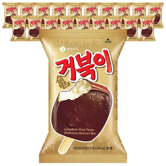 롯데웰푸드 거북이바 90ml 20개