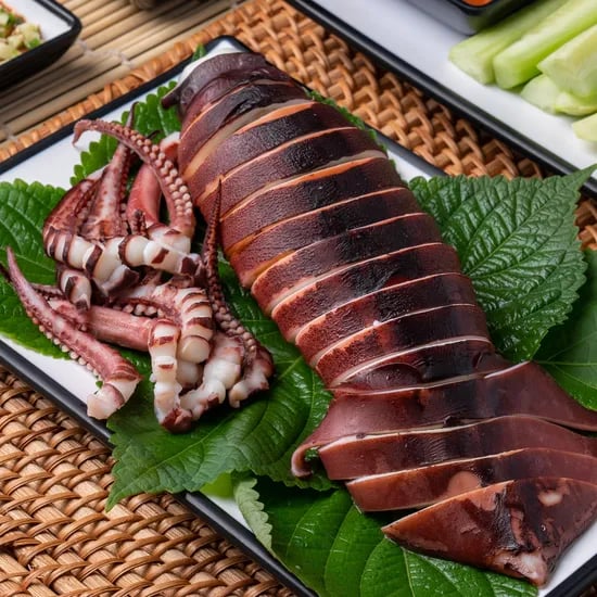 내장까지 먹는 통찜용 오징어 500g