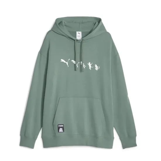 푸마 RIPNDIP 후드 티셔츠 그린 623512-44