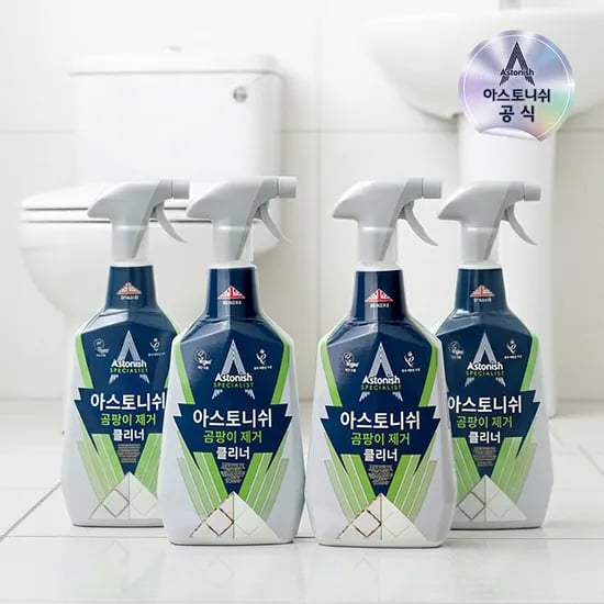 아스토니쉬 곰팡이 제거제 750ml 4개 (26,900원) (무료)