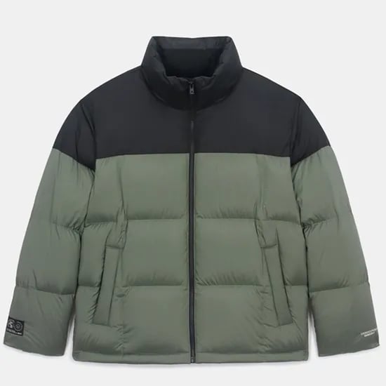 네파 코코 블럭 다운 자켓 7KF2069 헤비 아우터 숏 패딩 LEAF GREEN