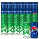 펩시콜라 210ml x 30캔 + 칠성사이다 210ml x 30캔 (22,900원) (무료)