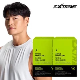 익스트림 액티브 에너지젤 14포 1+1 청포도맛