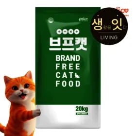 브프캣 20kg 길고양이 길냥이 대용량 사료