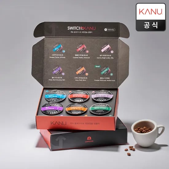 카누 돌체구스토 호환캡슐 체험키트(6개입) (3,500원) (-)