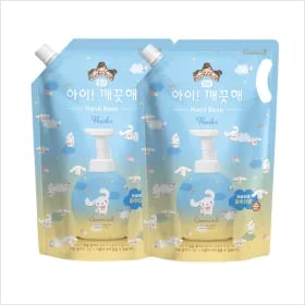 아이깨끗해 시나모롤 핸드워시 순향 리필 1.8L 2개