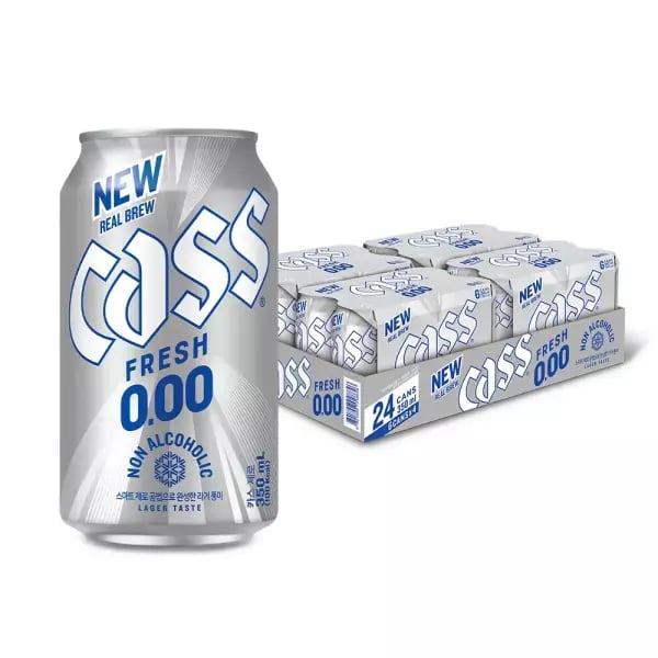 카스 제로 논알콜맥주 350ml 24캔