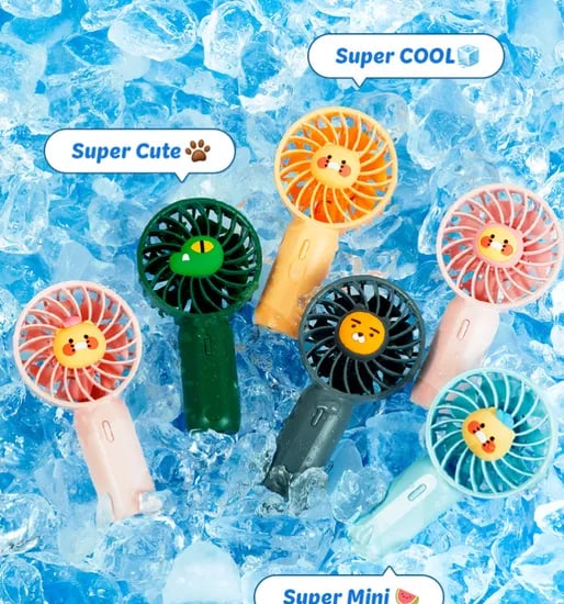 카카오 톡딜)포켓 미니 선풍기 1+1 세트 (22,900원 무배)