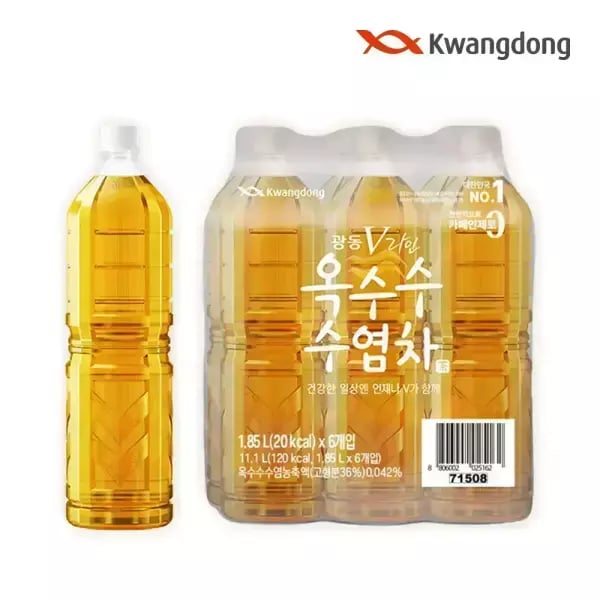 광동 옥수수수염차 무라벨 1.85L 6입 (유/무라벨 랜덤발송) G (8990원,무료배송)