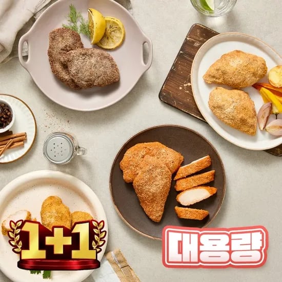 크런치 닭가슴살 4종 80팩 (104,400원/무료 배송)
