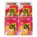 오뚜기 로제열라면 2팩+열라면 2팩 (총18개입) (10,980원) (무료)