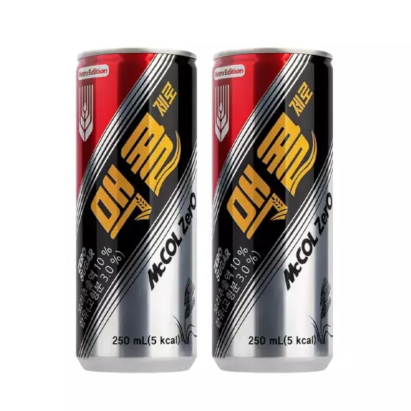 맥콜제로 250ml 30캔 (11,900원) (무료)