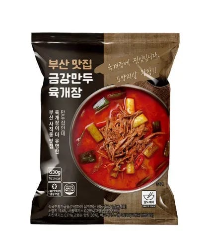 금강만두 육개장 630g 3개