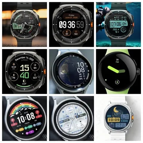 종료 [WearOS] Hybrid Sport Watch Face외 몇 종 일시 무료