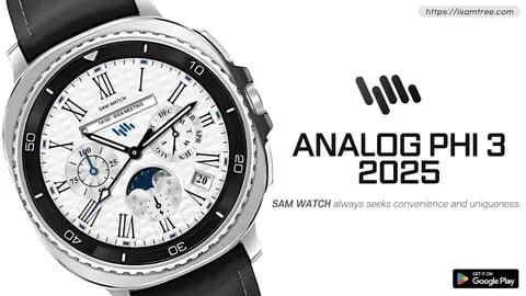 종료 [WearOS] SamWatch Analog Phi 3 2025 일시 무료