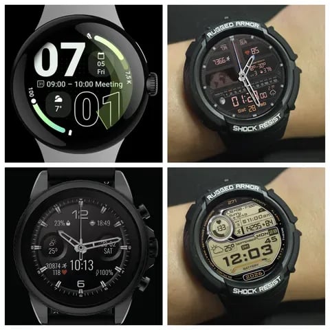 종료 [WearOS] Nomad Watch Face외 몇 종 무료