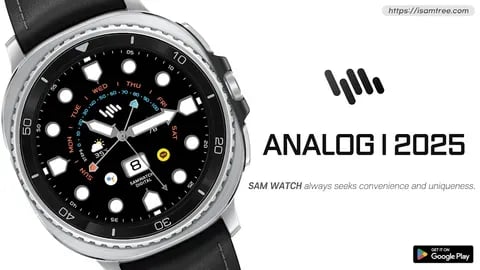 종료 [WearOS] SamWatch Analog I 2025 일시 무료