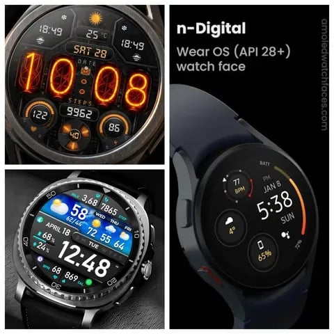 Nixie Digital Watch Face A10외 몇 종 무료