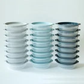 전자레인지 냉동밥 용기 450ml 16개 세트