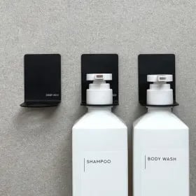 스텐 샴푸홀더 욕실 샴푸통 거치대