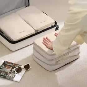 제로부피 여행용 압축 양면 파우치 중형/대형