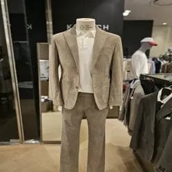 사방 스트레치 신축성 코듀로이 캐주얼 셋업 정장 자켓 2종 택1