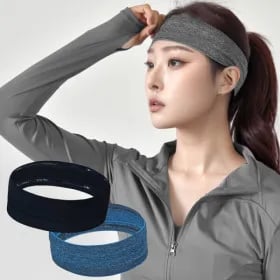 쿨 헤어벤드 땀흡수 라이트 스포츠 헤어밴드