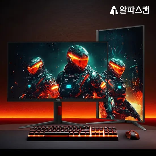알파스캔 AOC Q27G42ZE 260 QHD FAST IPS 게이밍 모니터