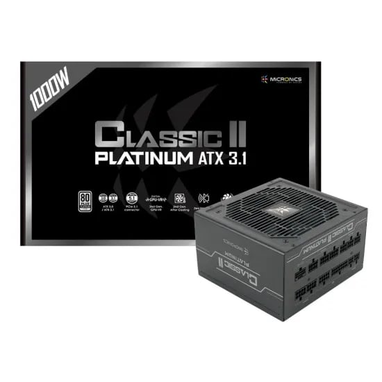 마이크로닉스 Classic II 1000W 80PLUS 플래티넘 ATX3.1
