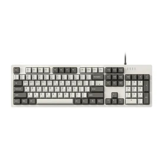 앱코 레트로 무드 유선 기계식 키보드 AN04F AN06F TKL