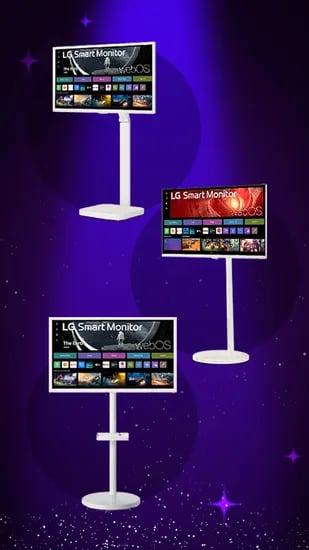 LG 인기 스마트모니터 및 스탠드 세트 네이버 스마트 라이브 행사 안내