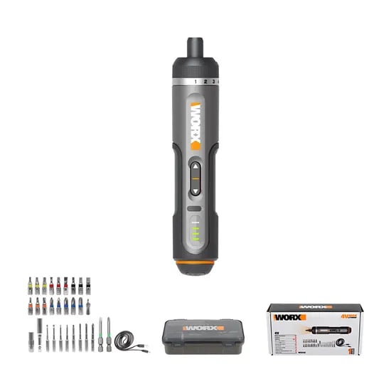 WORX 충전 스크류 드라이버 전동 4V WX242