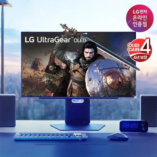 오늘 주문, 내일 받는 N배송🚛 LG전자 올레드 게이밍모니터 27GX700A (92만), 4K모니터 27US550(29만) 특가