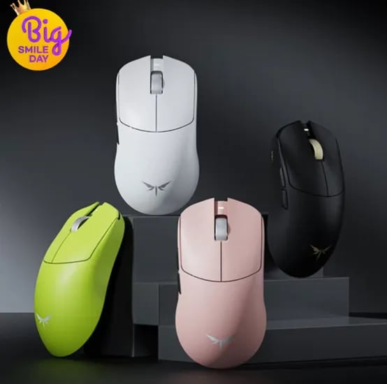 VGN F2 Ultra+ 무선 게이밍 마우스 PAW3395 8K 나노 수신기
