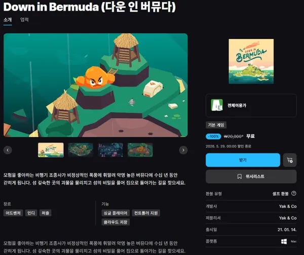 Down in Bermuda (다운 인 버뮤다)