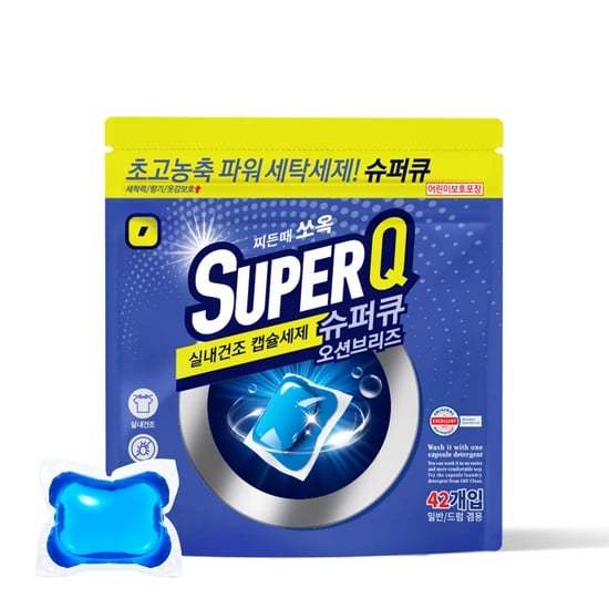 슈퍼큐 선착순 42개입 캡슐세제 2900원