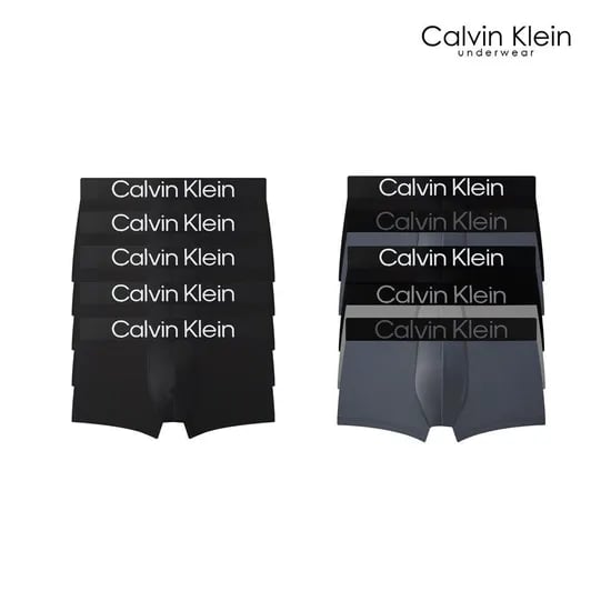 캘빈클라인 볼드 로고 마이크로 드로즈 5PACK SET 4.9만