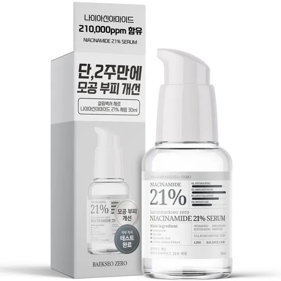 살림백서 제로 나이아신아마이드 21% 세럼 30ml