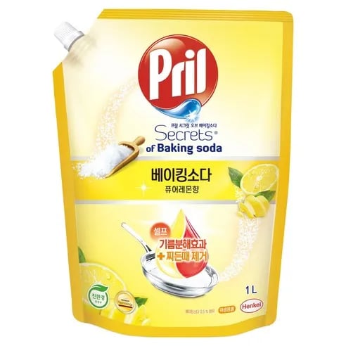 프릴 주방세제 리필 1L